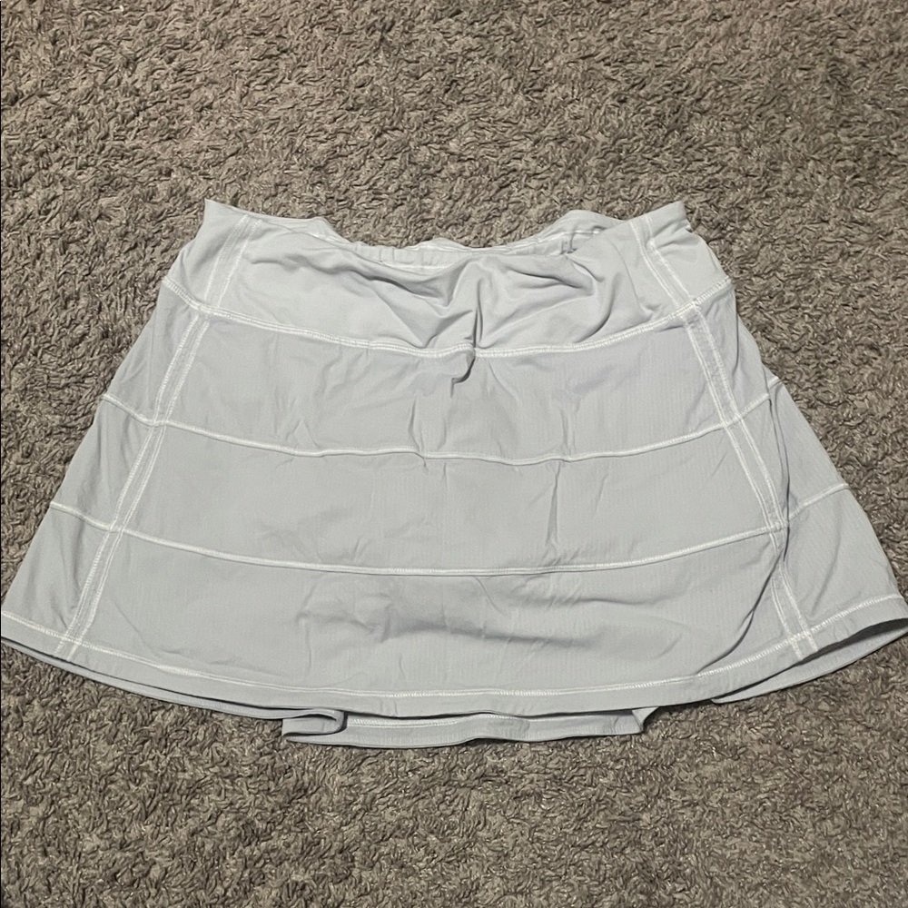 lululemon athletica Light Gray Performance Skort